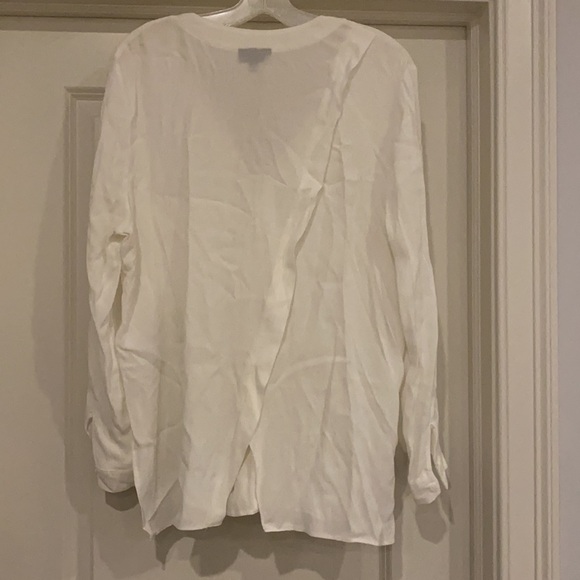 Topshop White Button Down - Picture 4 of 4